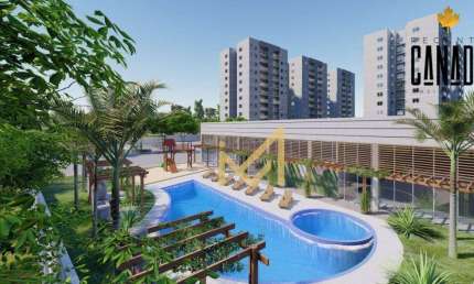 Apartamento com 1 Suíte+1Quarto - 78 m² por R$ 395.000 - Bairro Canadá - Cascavel/PR