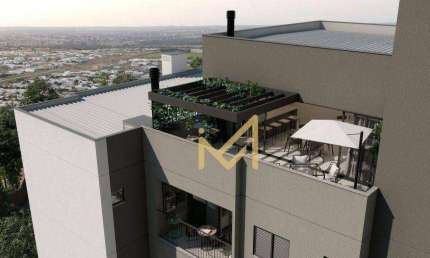 Apartamento com 01 dormitório e 01 suíte à venda, 54 m² por R$ 415.640 - Neva - Cascavel/PR
