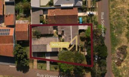 Terreno de esquina Comercial e residencial à venda, 969,00m² por R$ 1.800.000 - Canadá - Cascavel/PR
