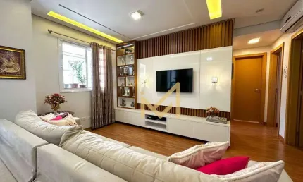 Apartamento semimobiliado com 1 suíte + 2 dormitórios à venda, 110 m² por R$ 780.000 - Centro - Cascavel/PR