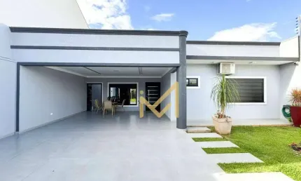 Casa térrea com 02 suítes à venda, 204 m² por R$ 1.400.000 - Coqueiral - Cascavel/PR
