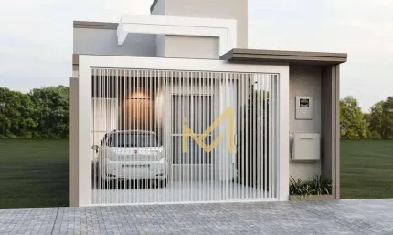 Casa com 1 suite + 2 dormitórios à venda, 75 m² por R$ 400.000 - Positano - Cascavel/PR