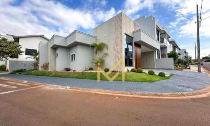 Casa com 3 suítes à venda, 167 m² por R$ 1.550.000 - Condomínio Paysage Felicitá - Cascavel/PR