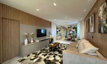 Lindissimo apartamento mobiliado com 3 suítes à venda, 150 m² por R$ 1.475.000 - Country - Cascavel/PR