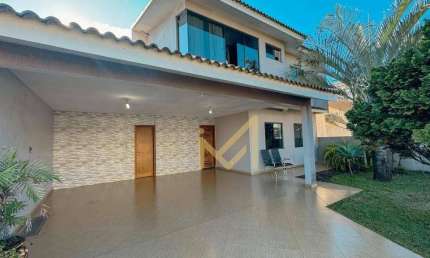 Sobrado com 1 suíte mais 3 dormitórios à venda, 254 m² por R$ 1.500.000 - Pacaembu - Cascavel/PR