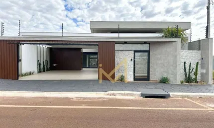 Casa de alto padrão com 3 suítes à venda, 180 m² por R$ 2.000.000 - Colinas Tropical  - Cascavel/PR