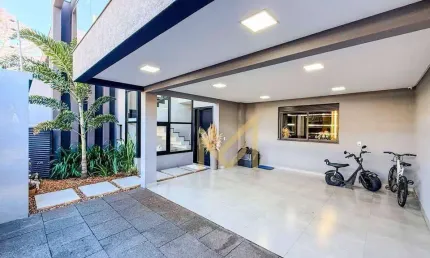 Sobrado com 3 suítes à venda, 173 m² por r$ 1.500.000 - cancelli - cascavel/pr