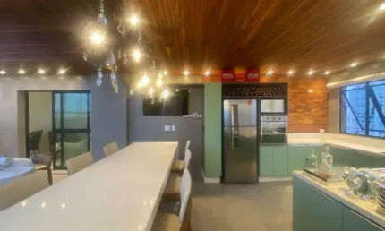 Cobertura c/ 3 quartos, 3 suítes e 4 vagas, 450m², à venda no Condomínio Edifício Universe's Garden, no bairro Parque da Mooca, por 3.600.000,00
