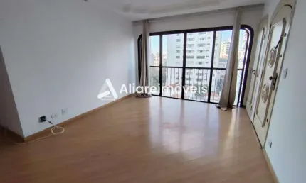 Apartamento c/ 3 quartos, 1 suíte e 1 vaga, 108m², para aluguel no Condomínio Marcela, no bairro Aclimação, por 4.900,00