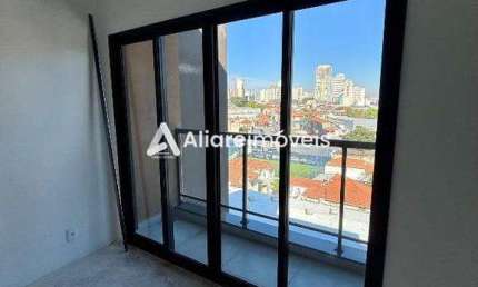 Apartamento c/ 1 quarto e 1 vaga, 33m², à venda no Condomínio Studio Mooca, no bairro Mooca, por 380.000,00