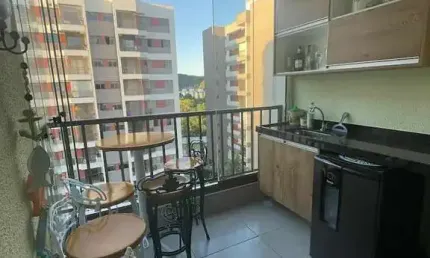 Apartamento mobiliado à venda – Praia Martim de Sá, Caraguatatuba/SP