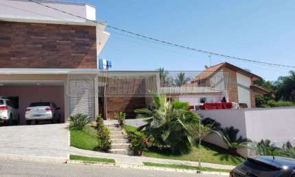 Casa em condomínio fechado com 5 quartos à venda na Avenida São Paulo, Quadra C, 5555, Além Ponte, Sorocaba