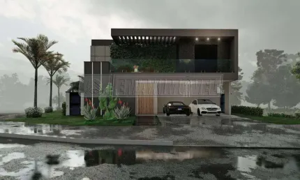 Casa em condomínio fechado com 5 quartos à venda na Rua Júlio Cassola, Quadra I4, 3105, Alphaville Nova Esplanada, Votorantim