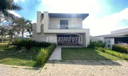 Casa em condomínio fechado com 4 quartos à venda na Rua Júlio Cassola, Quadra H4, 3105, Alphaville Nova Esplanada, Votorantim