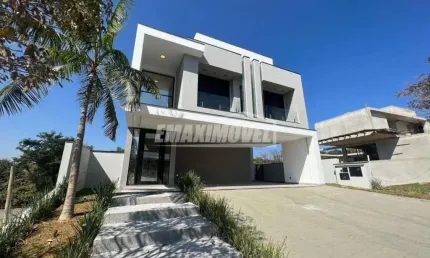 Casa em condomínio fechado com 4 quartos à venda na Avenida Giseli Costantino, Quadra H1, 300, Campolim, Votorantim