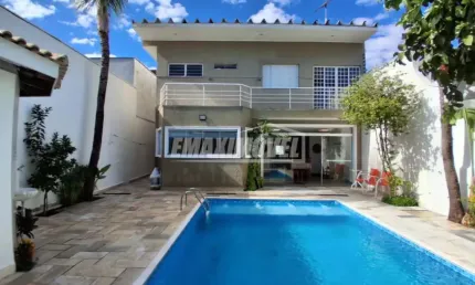 Sobrado com piscina e 3 dormitórios sendo 1 suíte - jardim emília