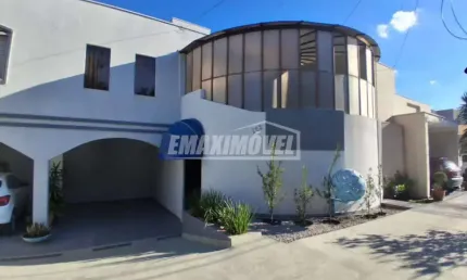 Casa mobiliada com 3 quartos sendo uma suíte no condomínio Granja Olga II