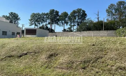 Terreno em condomínio fechado à venda na Rua Emerenciano Prestes De Barros, Quadra E, 4801, Caguassu, Sorocaba