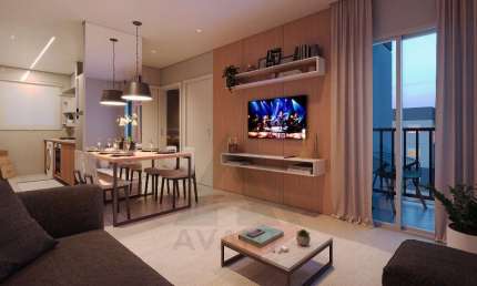 Apartamento à venda em Louveira-SP, bairro Bella Vida Santo Antônio: 2 quartos, 2 salas, 1 banheiro, 1 vaga, 47m². Venha conferir!