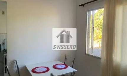 Apartamento para venda com 42 m² e 2 quartos em loteamento chácara das flores, bauru - sp