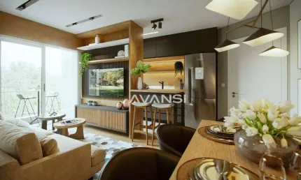 Residencial Bela Vista Mollon apartamento com 2 dormitórios à venda, 56 m² por R$ 289.000,00 - Mollon - Santa Bárbara D'Oeste/SP