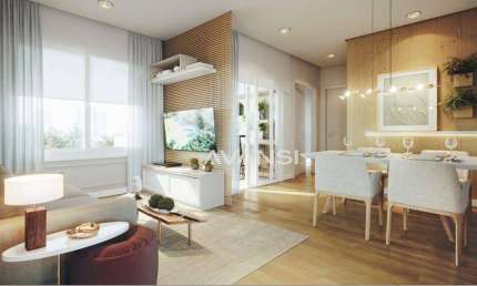 Apartamento Reserva Santa Barbara com 2 dormitórios à venda, 54 m² por R$ 349.900 - Reserva Centenária - Santa Bárbara D'Oeste/SP