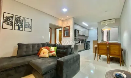 Apartamento res. ypê florido com 2 dormitórios à venda, 60 m² por r$ 340.000 - vila pântano ii - santa bárbara d'oeste/sp