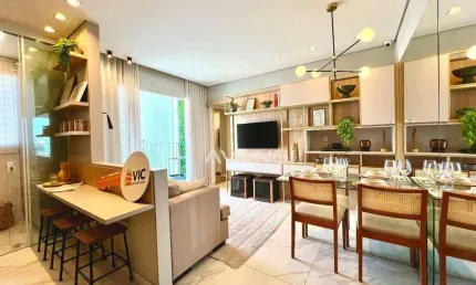 Apartamento residencial gran vic são francisco com 2 dormitórios à venda, 49 m² por r$ 279.998 - jardim são francisco - santa bárbara d'oeste/sp
