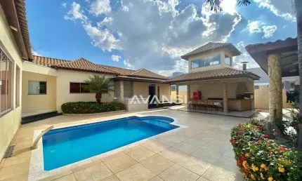 Casa Terras do Imperador com 3 dormitórios, 414 m² - venda por R$ 2.700.000 ou aluguel por R$ 16.858/mês - Jardim Imperador - Americana/SP