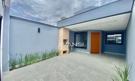 Casa com 3 dormitórios à venda, 96 m² por R$ 480.000,00 - Jardim Europa I - Santa Bárbara D'Oeste/SP