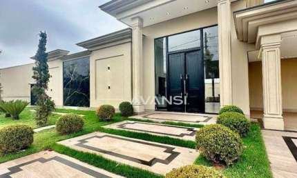 Casa Condomínio Fechado Estância Hípica à venda, 04 suítes sendo 01 com closet 450 m² por R$ 5.000.000 - Estância Hípica - Nova Odessa/SP