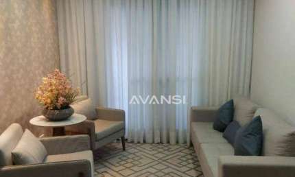 Apartamento Edifício Residencial Ille France com 3 dormitórios à venda, 110 m² por R$ 790.000 - Jardim São Paulo - Americana/SP