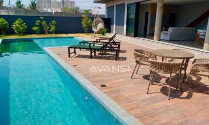 Casa Cond. Fechado Pau Brasil com 3 dormitórios, 290 m² - venda por R$ 2.700.000 ou aluguel por R$ 14.150/mês - Parque Nova Carioba - Americana/SP