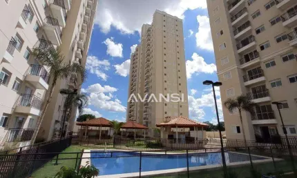 Apartamento Residence Club com 2 dormitórios à venda, 50 m² por R$ 243.800 - Cariobinha - Americana/SP