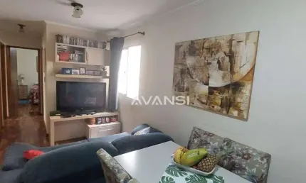 Apartamento Residencial Gabriela com 3 dormitórios à venda, 70 m² por R$ 265.000 - Vila Jones - Americana/SP