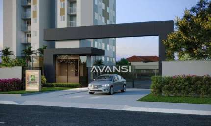Apartamento Gran Vic Tupinambás com 2 dormitórios à venda, 48 m² por R$ 272.500 - Jardim São Francisco - Santa Bárbara D'Oeste/SP