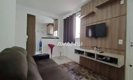Apartamento Parque Asteca com 2 dormitórios à venda, 46 m² por R$ 189.000 - Loteamento Industrial Machadinho - Americana/SP