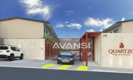 Casa em Condomínio com 2 Suítes à venda, 76 m² por R$ 415.000 - Vila Santa Maria - Americana/SP