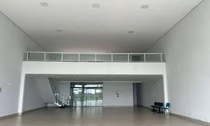 Salão para alugar, 350 m² por r$ 9.100,00/mês - terras de santa bárbara - santa bárbara d'oeste/sp