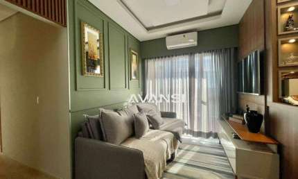 Apartamento Moradas Panzan com 2 dormitórios à venda, 58 m² por R$ 530.000 - Jardim Jacyra - Americana/SP