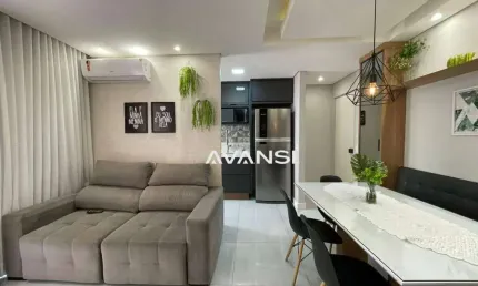 Apartamento com 2 dormitórios à venda, 60 m² por R$ 420.000,00 - Residencial Dona Margarida - Santa Bárbara D'Oeste/SP