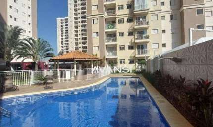 Apartamento Condomínio Vila Carioba com 2 dormitórios à venda, 49 m² por R$ 260.000 - Cariobinha - Americana/SP