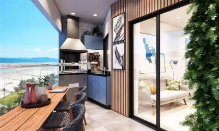 Apartamento com 2 quartos à venda na Avenida Alcides Cândido dos Santos, S/N, Balneário Maracanã, Praia Grande