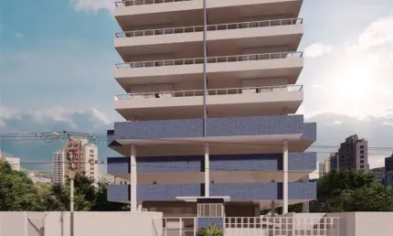 Apartamento com 3 quartos à venda na Rua Doutor Júlio de Mesquita Filho, 152, Guilhermina, Praia Grande