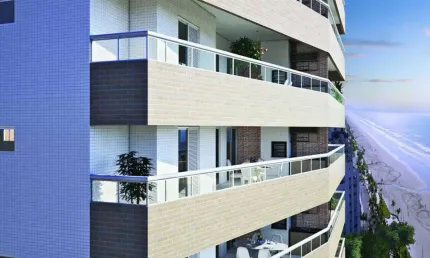 Apartamento com 3 quartos à venda na Avenida Presidente Castelo Branco, 15714, Jardim Imperador, Praia Grande