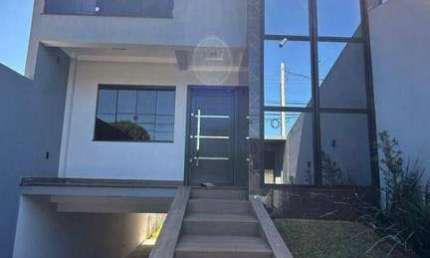 Sobrado com 3 dormitórios à venda, 195 m² por R$ 1.250.000,00 - Parque São Paulo - Cascavel/PR