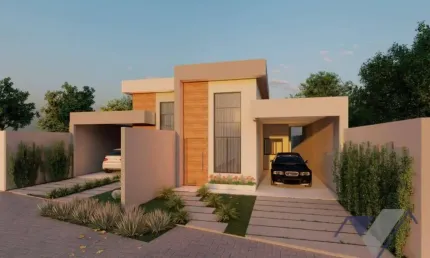 Casa com 3 dormitórios à venda, 107 m² por R$ 590.000,00 - Vista Linda - Cascavel/PR