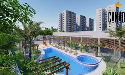 Apartamento com 2 dormitórios à venda, 62 m² por R$ 395.000,00 - Canadá - Cascavel/PR