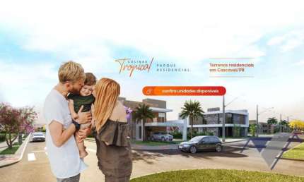 Terreno à venda, 426 m² por R$ 507.453,32 - Tropical  - Cascavel/PR