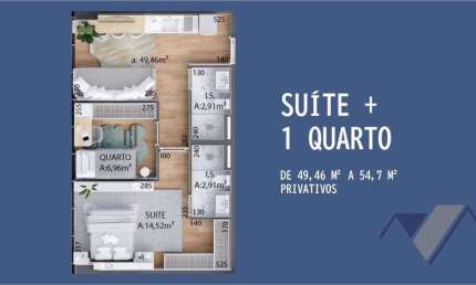 Apartamento com 2 dormitórios à venda por R$ 722.062,17 - Centro - Cascavel/PR